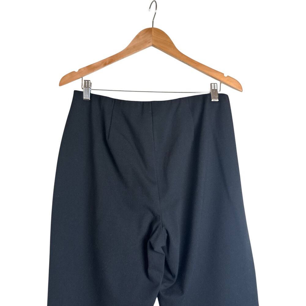 J.Jill Ponte Slim Leg Pants Women’s M Black Pull On Stretch Career - Picture 6 of 8